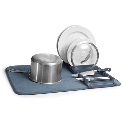 UDry Dish Rack with Drying Mat