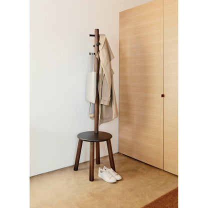 Pillar Stool and Coatrack