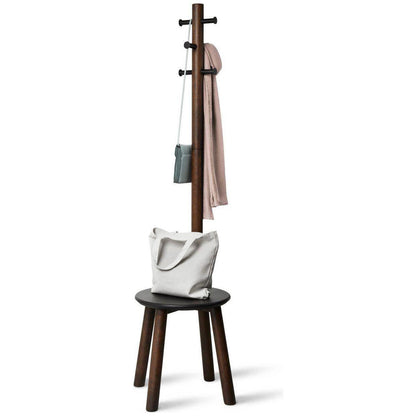 Pillar Stool and Coatrack