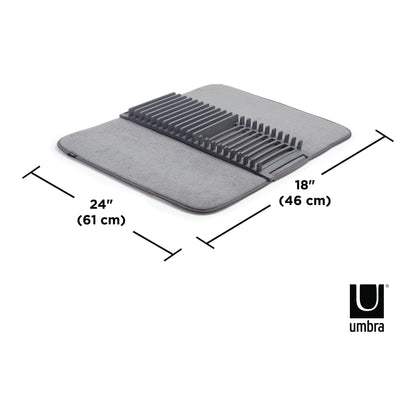 UDry Dish Rack with Drying Mat