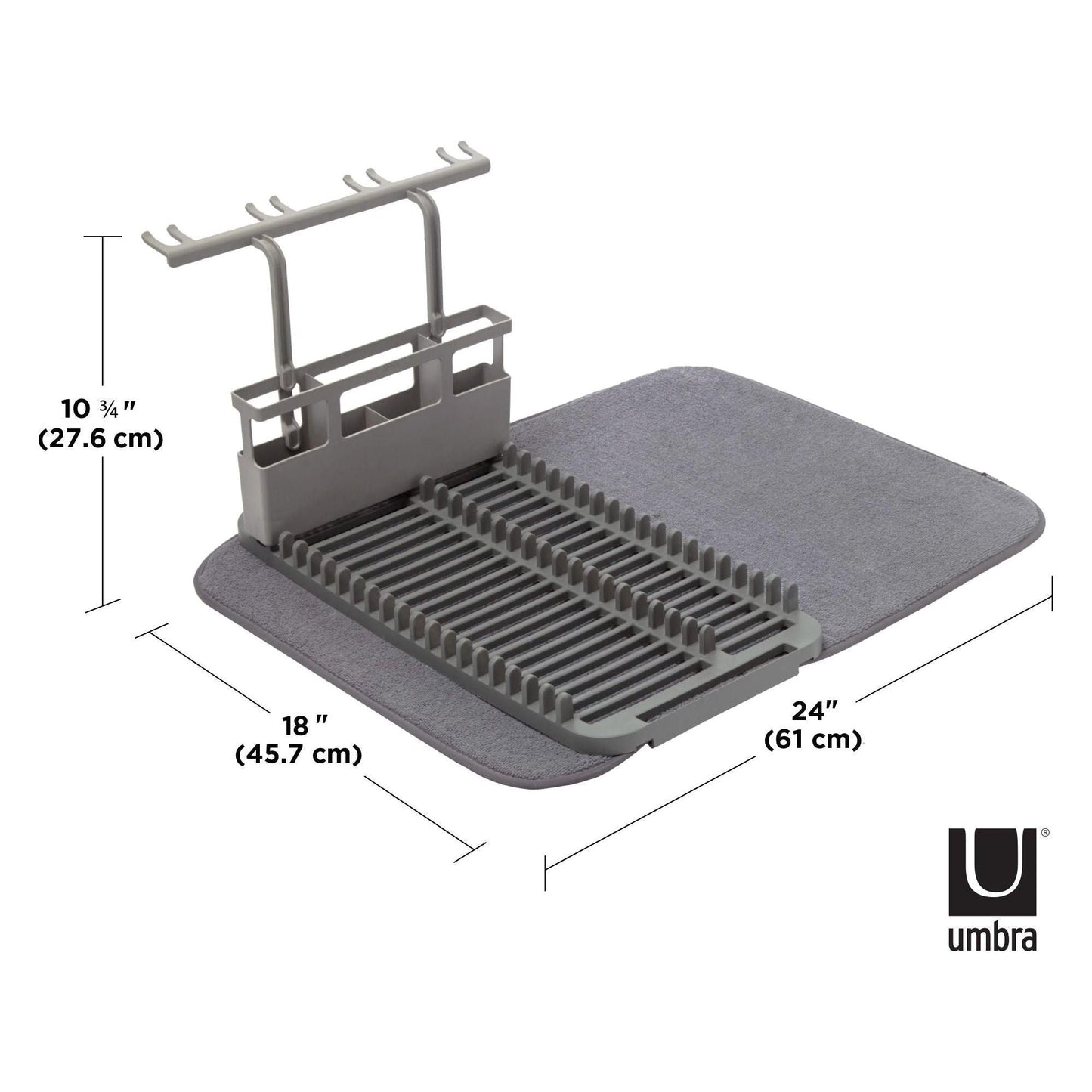 UDry Dishrack with Drying Mat