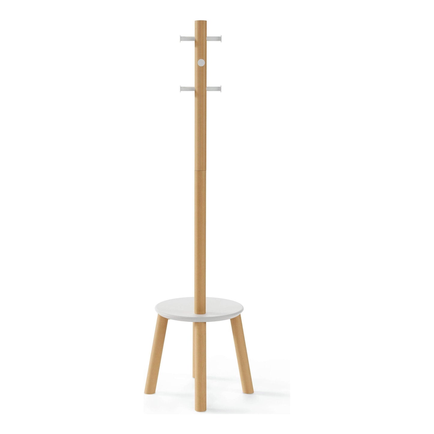 Pillar Stool and Coatrack