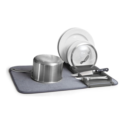 UDry Dish Rack with Drying Mat