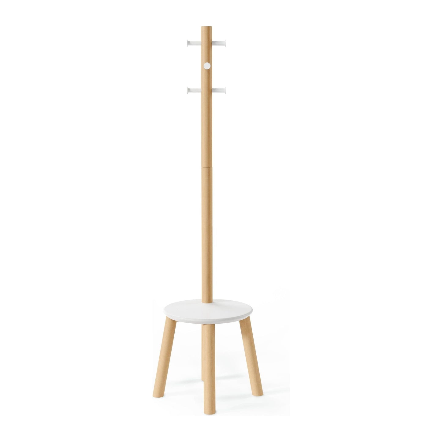 Pillar Stool and Coatrack